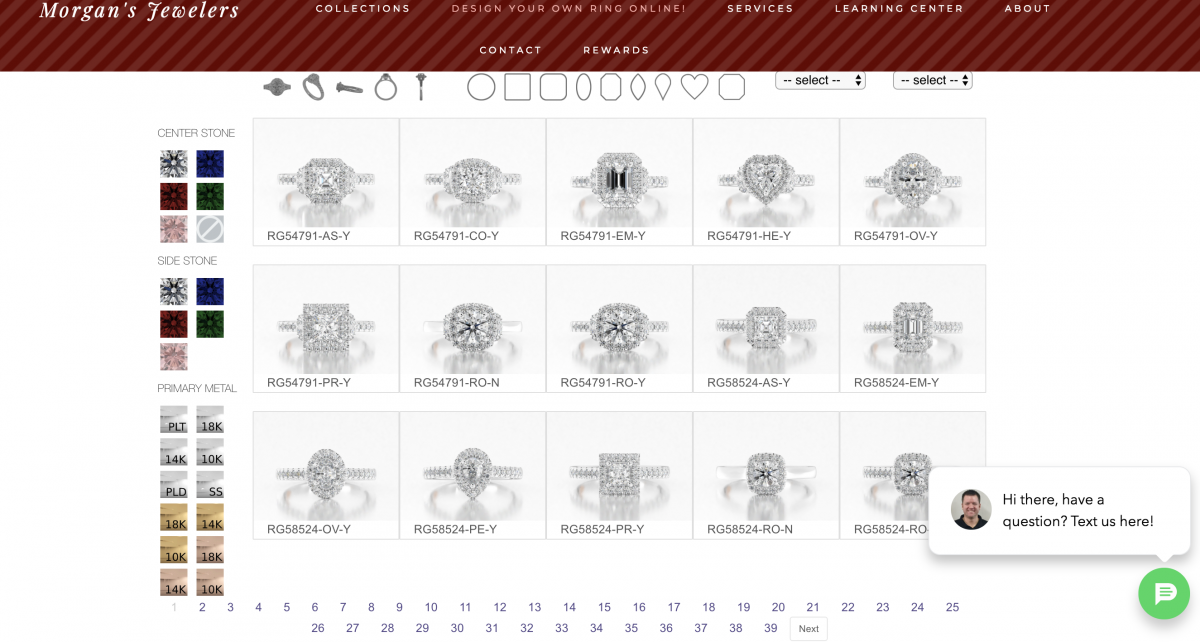 skrivning Outlook varsel NEW* Design Your Own Ring Online Today • Morgan's Jewelers
