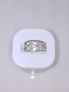 Diamond and Sterling Ring, a holiday jewelry gift under $200